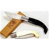 COLTELLO da collezione sardo TIPO ArburesA TASCABILE MANICO IN CORNO SARDEGNA