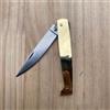 fraraccio Coltellino PATTADA da collezione coltello tascabile e chiudibile manico ottone