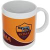 AS.Roma Tazza Ceramica Bianca Colori AS Roma Prodotto Ufficiale