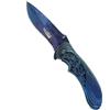 Albainox Coltello tascabile lama damasco damascato coltellino da COLLEZIONE richiudibile