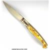 Ghiani COLTELLO ARTIGIANALE SARDO PATTADA MANICO CORNO COLLEZIONE TASCABILE