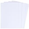 Cartoncino Bianco Brillante Formato A4, 100 Fogli, 180 G/M², Liscio, per Stampan
