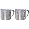 Tazze Campeggio Boccale Di Latta Da Caffè in Metallo Tazza D'acqua