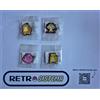 Pokemon Mr. Day Parmalat lotto magneti nuovi Psyduck Meowth Jigglypuff Sandshrew