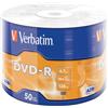 Verbatim Confezione Verbatim DVD-R 4,7 GB 16x - superficie argento opaco 50Pcs [43788]