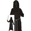 FIESTAS GUIRCA- Costume Uomo Nero Bambino, Colore, 7-9 Anni