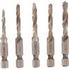 DEWALT Set di 5 punte per trapano, pronte all'uso, 1/4, 5 pezzi (DWADTQTR5SET)