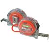 Metrica 38764 - Metro a nastro da 19 mm, lunghezza 5 m, con cassa trasparente, graduazione doppia