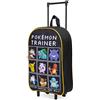 Pokémon Valigia per Bambini, Valigia Trolley Bagaglio a Mano Bambino 39x27 cm, 10.5L, 2 Ruote, Chiusura Zip (S (39-10.5L), Nero/Multi)