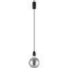Eglo Vignanello, decorazione da appendere a LED, decorazione per finestra, decorazione da appendere, in plastica, nera, luce calda, IP44