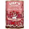 Lily's Kitchen Dog Umido Venison & Wild Boar Terrine Lattina 400gr