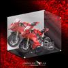 SHOWCASE LAB TECA IN PLEXIGLASS ACRILICO-SHOWCASE-TECA PER SET LEGO® 42202-DUCATI PANIGALE V4