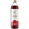 Succo Di Frutta Biologico Di Mirtillo Rosso Americano, 500 Ml, Prodotto Al 100%