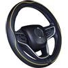 Coprivolante per Auto in Pelle Microfibra 38 Cm per La Maggior Parte Delle Auto