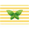 WD LifeStyle Tovaglietta Double-Face 43 x 30 Cm in PVC Decoro Farfalla