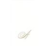 Caspari White Pearl Paper Linen Towels, Monogram Initial A, Pack of 24 Asciugamani per Ospiti in Carta Bianca perlata, con monogramma Iniziale A, Confezione da 24, Microfibra, A, Guest Towel, unità