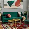 HAMID - Tappeto di Design Orientale Kilim Lori, Tappeti di Lana, Kilim Tessuti a Mano, Tappeti per Sala da Pranzo, Camera da Letto, Soggiorno, Corridoio, Salotto (D.3, 230x160 cm)