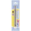 Colourbook Ricariche Penna Gel Cancellabile, Set 2 Pezzi, Punta Fine 0,7 Mm, Inchiostro Termosensibile Nero, Compatibili Con Penna Cancellotta, Altezza 13 cm