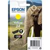 EPSON CARTUCCIA ORIGINALE GIALLO T2424 SERIE ELEFANTE - EPSON - C13T24244012