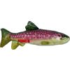 KONG Wild Shield - Giocattolo a forma di pesce per cani di taglia media (trota)