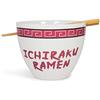 Just Funky Naruto Japanese Dinnerware Set | 16-Ounce Ramen Bowl And Chopsticks Set