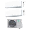 Fujitsu General Condizionatore dualsplit 12000 + 12000 btu wifi inverter serie KMCG codice prod: ASHH12(2)KMCG AOHG18KBTA2