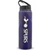Hy-Pro Borraccia in alluminio con licenza ufficiale Tottenham Hotspur F.C., 750 ml, con cannuccia pieghevole integrata, a prova di perdite, leggera, ottima idea regalo per il calcio
