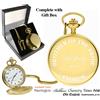 Orologio Da Tasca Personalizzato Da Uomo Brother Of The Bride Oro Placcato