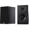 INDIANA LINE TESI 2 BLACK COPPIA DIFFUSORI DA SCAFFALE BASS REFLEX POST. NERO