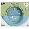 Chicco Piatto Pappa Calda Warmy 6m+ Chicco Blu