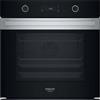 HOTPOINT ARISTON AOI78PU0SXA Forno da Incasso Nero, Pirolitico, Classe A+, 73 Litri, 21 Programmi