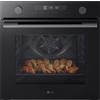 LG Forno elettrico multifunzione ventilato 72L da incasso, Classe A, Pulizia Pirolitica, Colore Nero, Funzione Pizza, Modello WS5D7230G