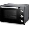 DELONGHI EO40123.S Forno Elettrico Ventilato Capacità 40 Lt Potenza Max 2000 W Colore Nero