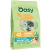 Oasy original formula puppy & junior medium large pollo 2 kg