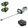 EGO HT 2601 E - Kit PROMO Tagliasiepi 66 cm - Include 2 x Batteria 2,5 Ah e Caricatore Standard