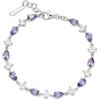Brosway Bracciale Donna in Argento e Magic Purple | Collezione Fancy - FMP113