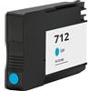 TonerPartner Compatibile con la cartuccia d'inchiostro ciano HP 3ED67A/712