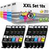 TonerPartner Multipack compatibile con Canon PGI-550 CLI-551 (con chip) contiene 10 cartucce d'inchiostro
