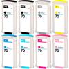 TonerPartner Multipack compatibile con HP 70 include 8 cartucce d'inchiostro