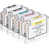TonerPartner La confezione multipla compatibile con Epson C13T07154010 / T0715 contiene 2xBK, 1xC, 1xM, 1xY