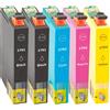 TonerPartner La confezione multipla compatibile con Epson C13T27114010/27XL include 5 cartucce d'inchiostro
