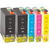 TonerPartner La confezione multipla compatibile con Epson C13T35914010/35XL include 5 cartucce d'inchiostro
