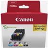 Canon Originale Canon 6509B015 / CLI551 Cartuccia d'inchiostro Multipack