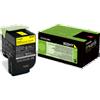 Lexmark Cartuccia toner originale Lexmark 80C2HYE / 802HY giallo