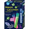 Kosmos 654191 Fun Science - Neon-Leuchten, Kreative Experimente im Schwarzlicht, Experimentier-Set für Kinder ab 8 Jahre
