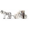NOCH Carrozza nunziale trainata da 2 Cavalli Ho