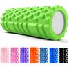 unycos - Foam Roller【Carico 130 kg】Rullo Massaggio Muscolare per Gambe, Schiena, Braccia, Trigger Point, Automassaggio, Yoga, Pilates, Physio, Fitness | Ultraleggero in EVA Dura 33x14 cm (Verde)