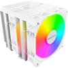 Montech Dissipatore cpu a ventola Montech NX600 120mm ARGB Bianco [NX600 ARGB (W)]