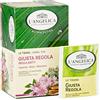 L'Angelica, Tisana Funzionale La Giusta Regola, Favorisce la Quotidiana Regolarità, Infuso con Estratti di Rabarbaro, Liquirizia, Finocchio e Malva, Vegan, Formato: 18 Filtri