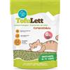 LeoPet TofuLett Lettiera Ecologica Compostabile Per Gatti Alla Soia Profumata Al T? Verde 6 Lt